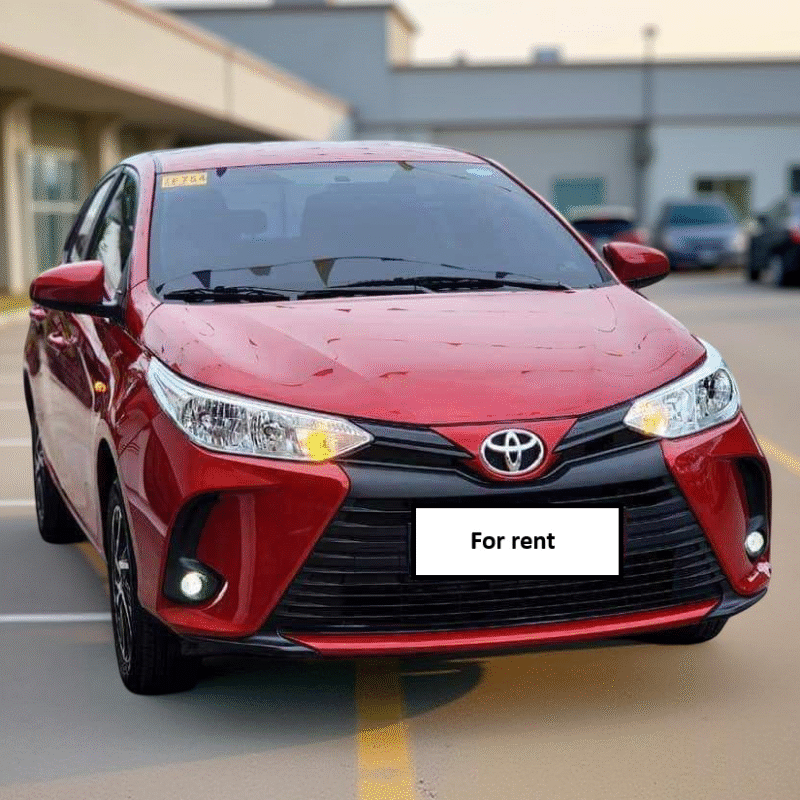 Red Toyota Vios 2024