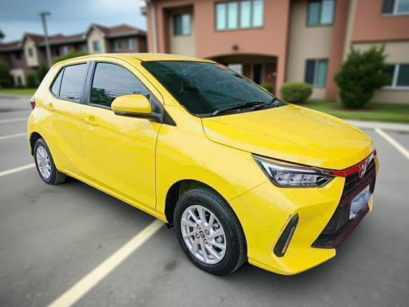 Toyota Wigo Yellow 2024 (TRD)