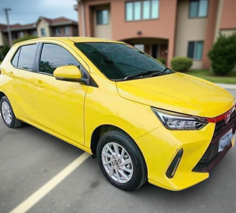 Toyota Wigo Yellow 2024 (TRD)